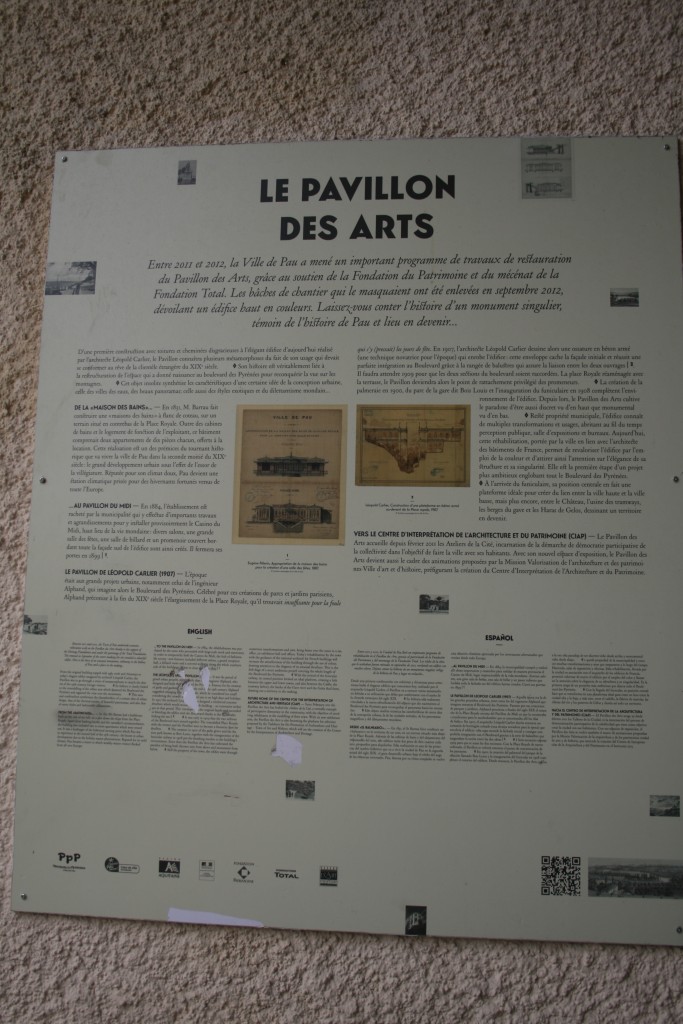 panneau pavillon